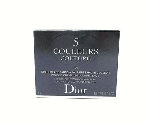 christian dior 5 couleurs couture